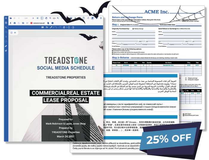 Document Solutions for PDF